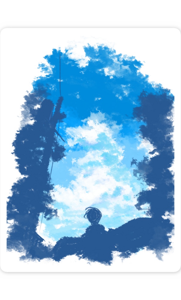 スマホステッカー(空)