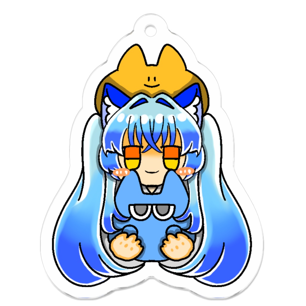 一周年記念アクリルキーホルダー