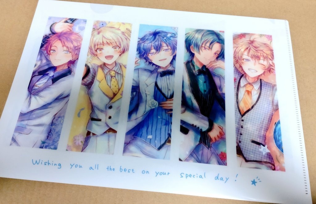 アルゴナビス バースデー クリアファイル ポストカードセット付