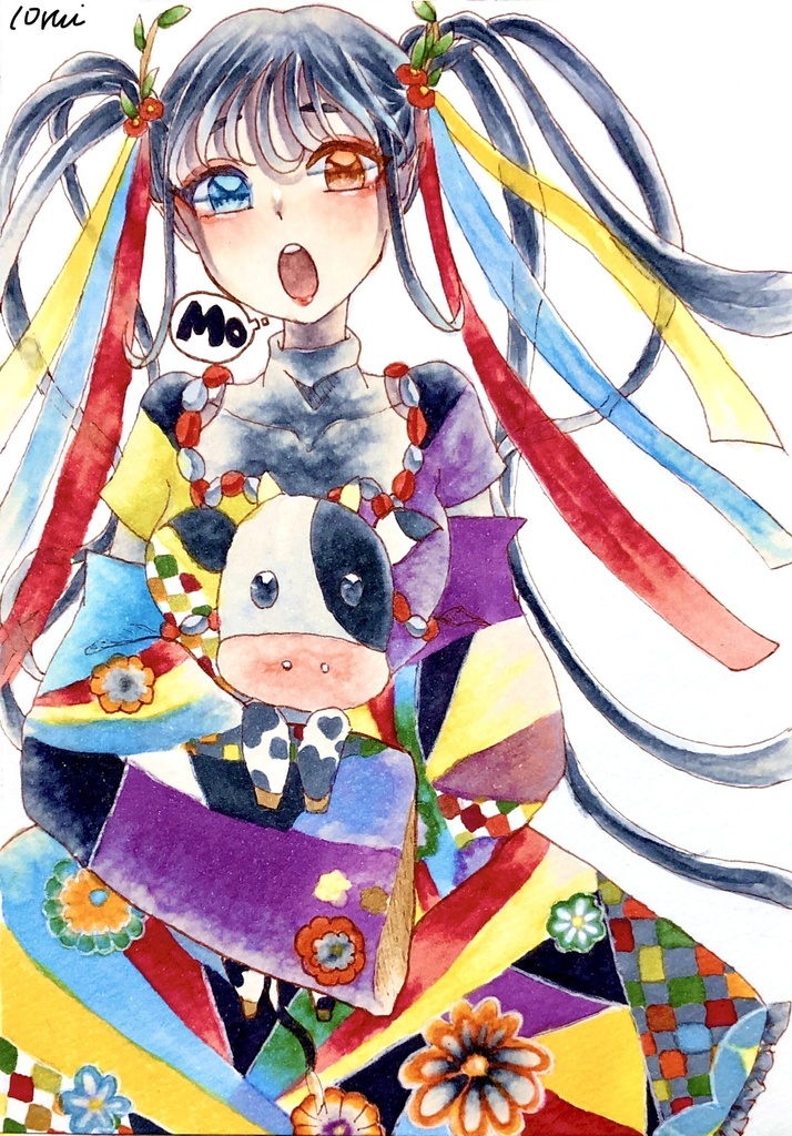 コピック原画 うしどし なみだばけっと Booth コピック原画 うしどし なみだばけっと Booth