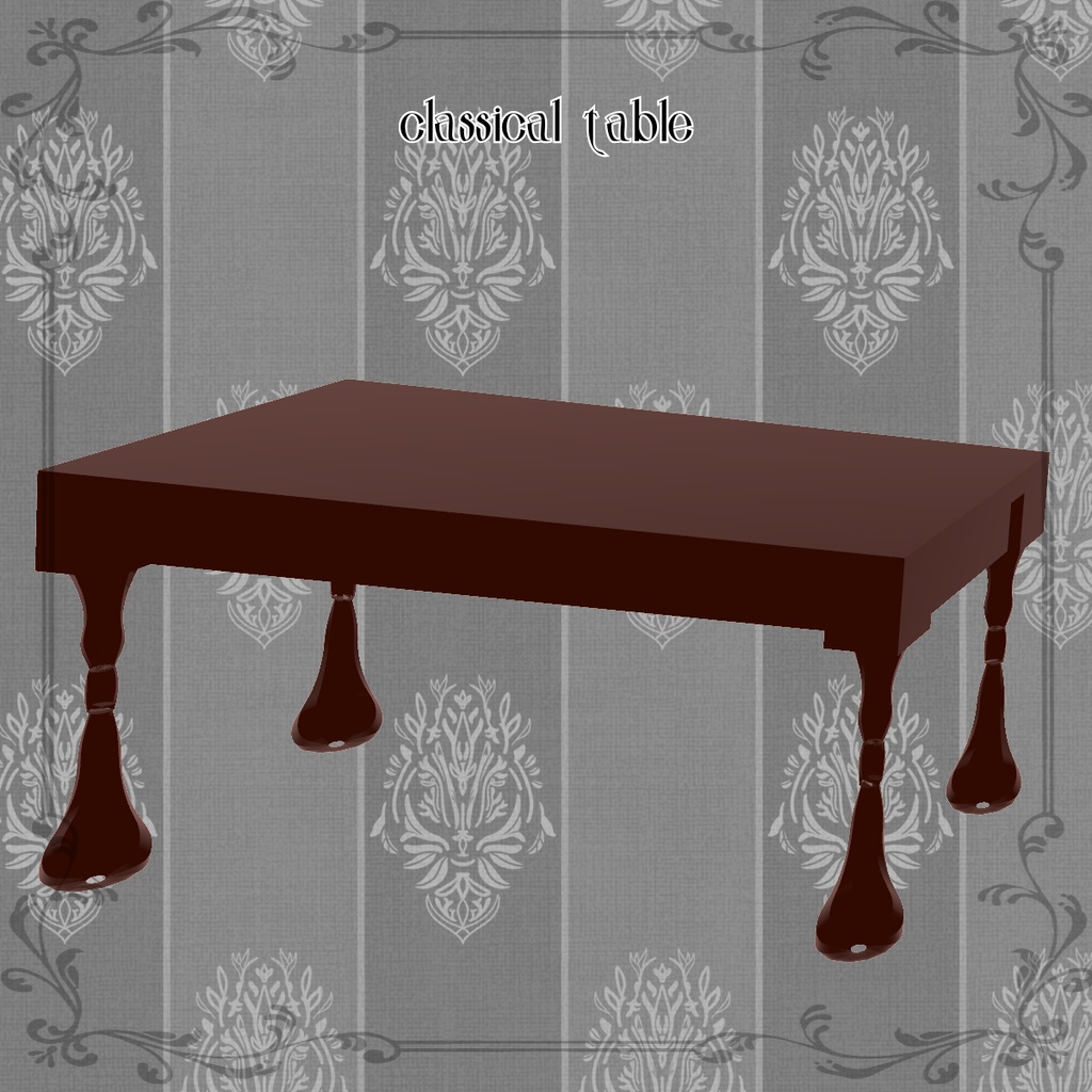 【無料】classical table