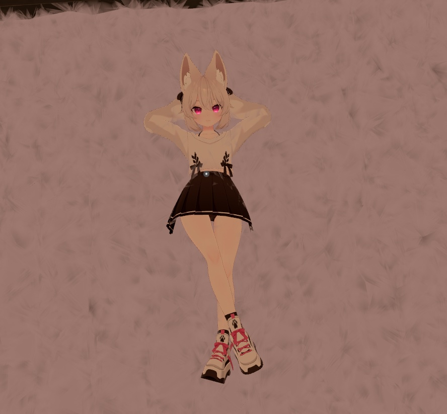 【Unity/VRChat】Animation of resting on the ground