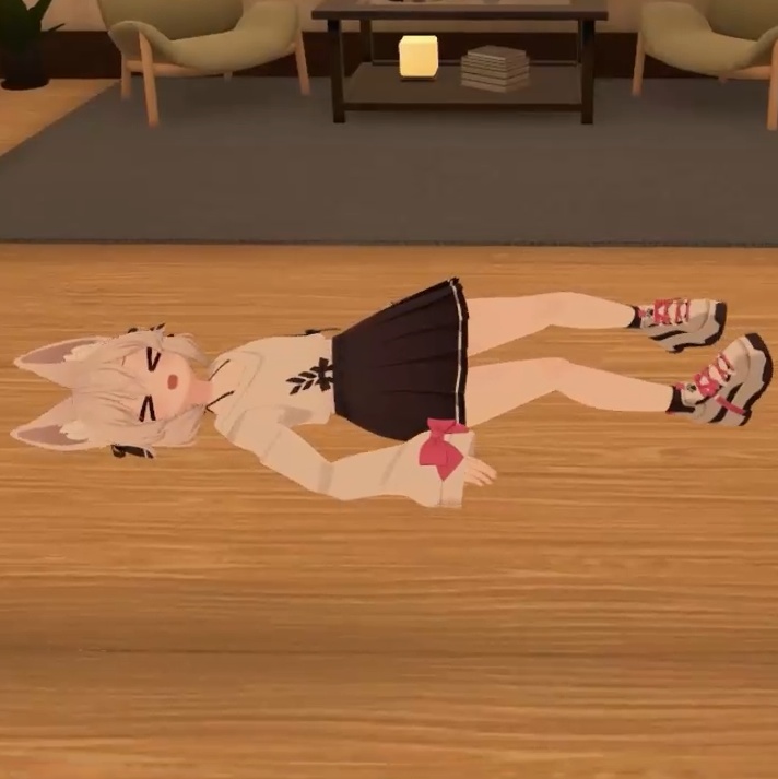 【Unity/VRChat】Rolling on the floor animation