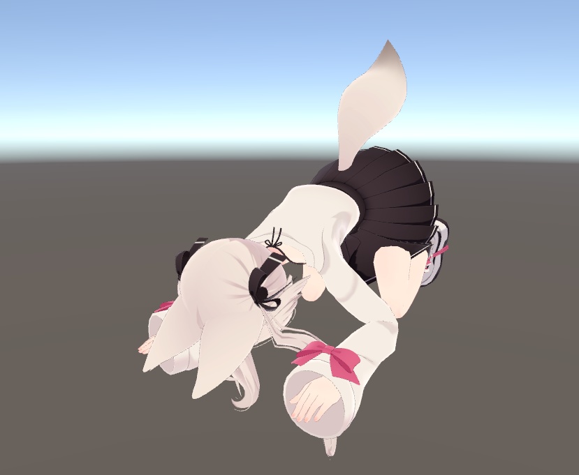 【Unity/VRChat】Kneeling and kowtowing animation