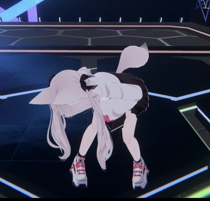 【Unity/VRChat】A belly laugh animation