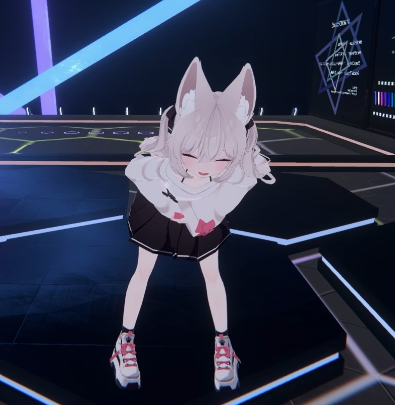 【Unity/VRChat】A belly laugh animation