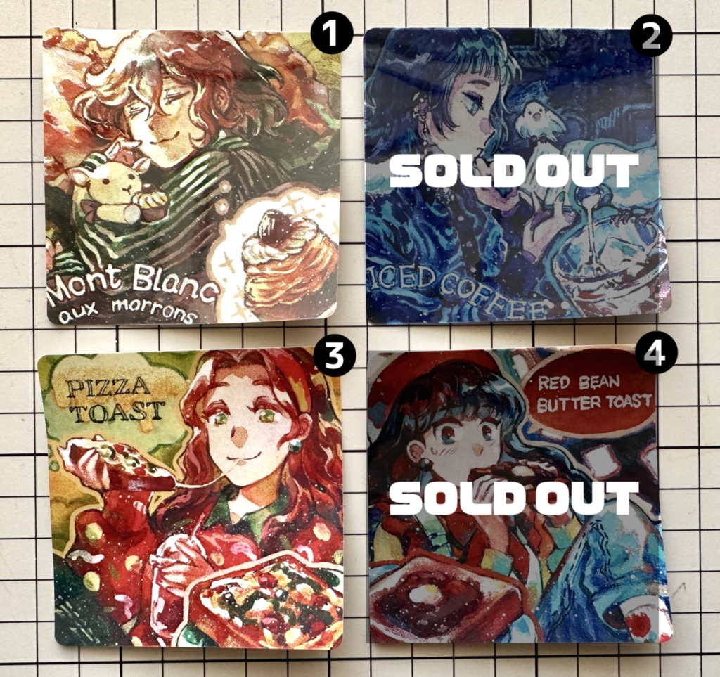 しかくステッカー