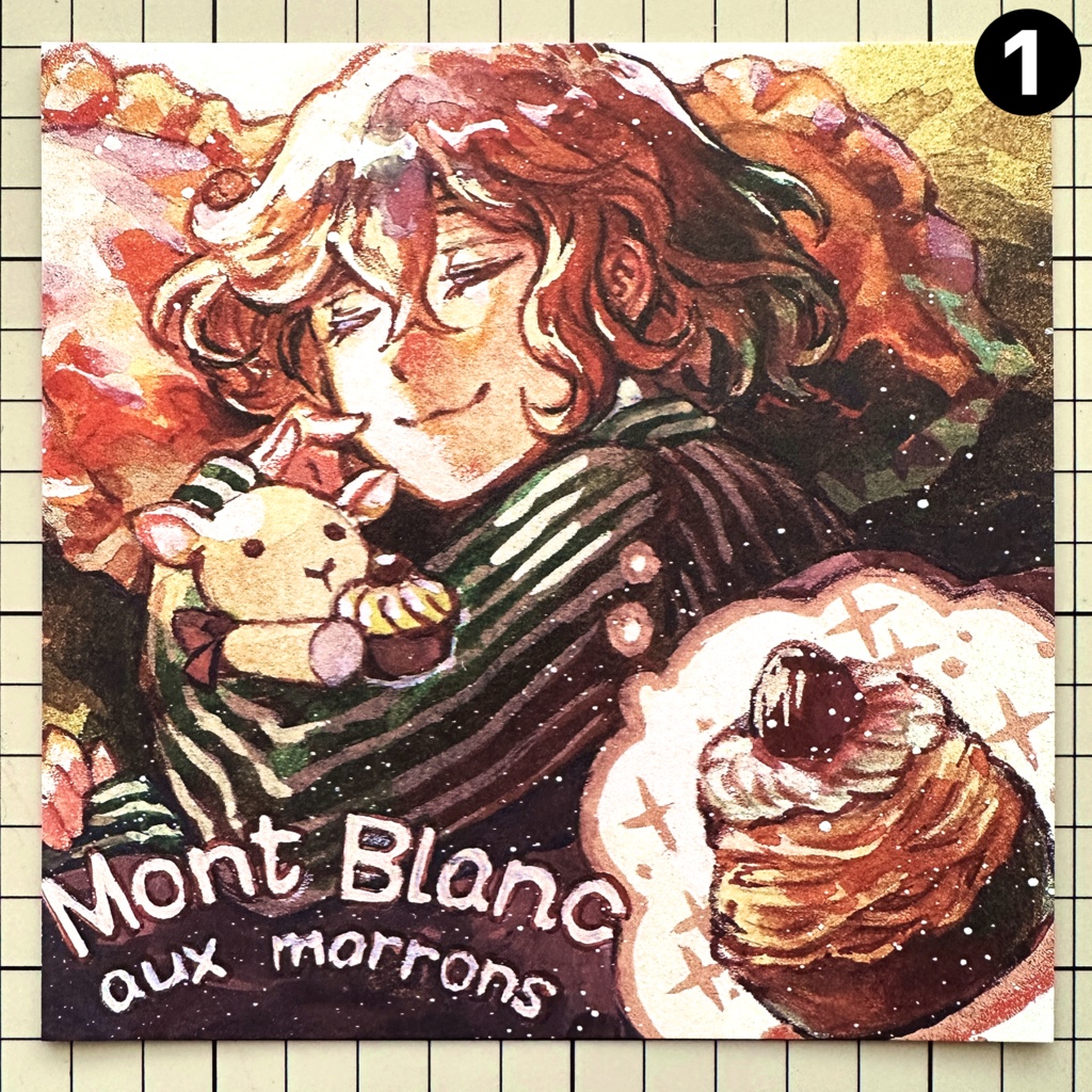 正方形ポストカード