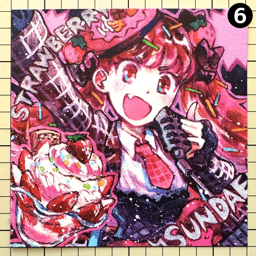 正方形ポストカード