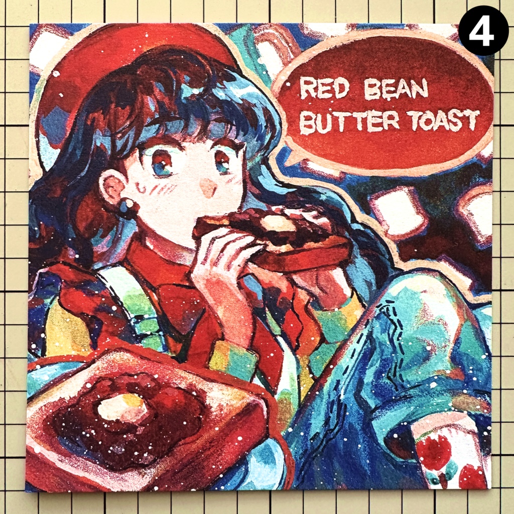 正方形ポストカード