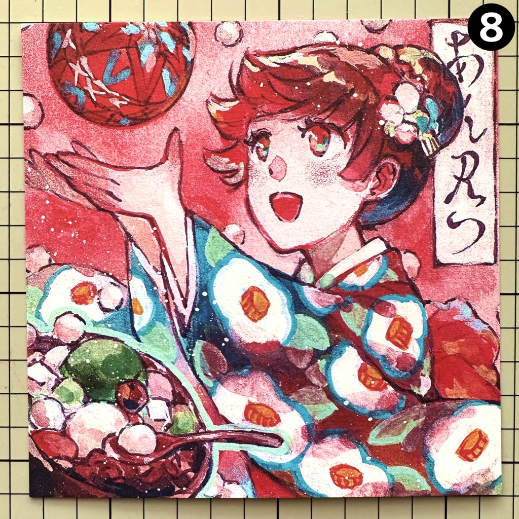 正方形ポストカード