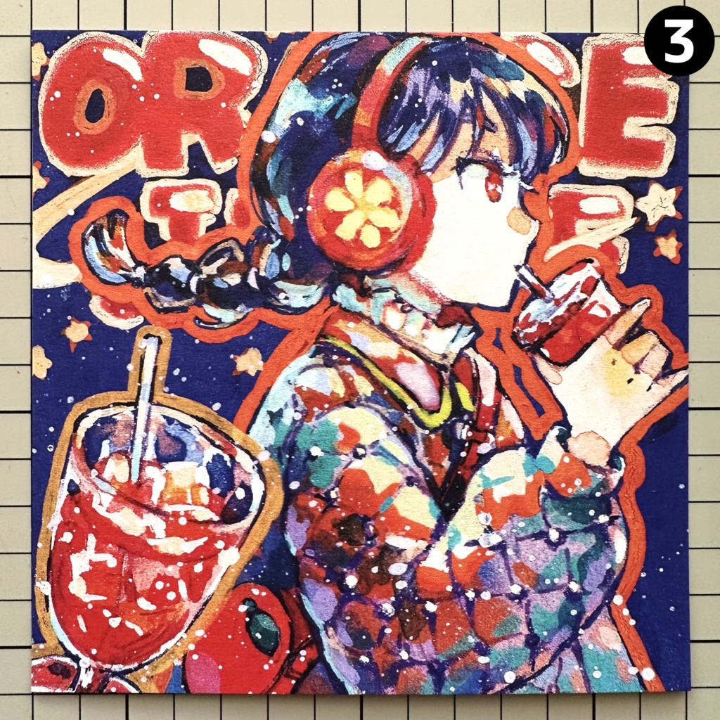 正方形ポストカード