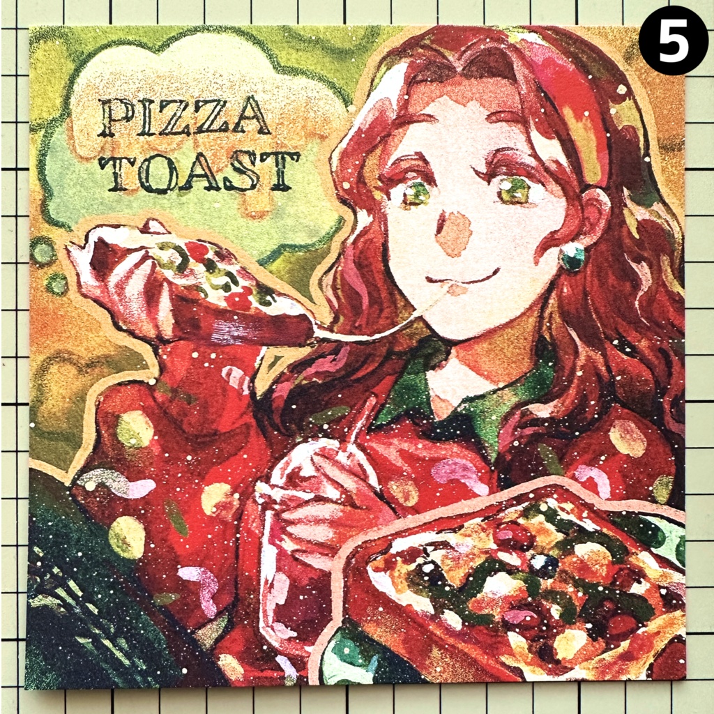 正方形ポストカード