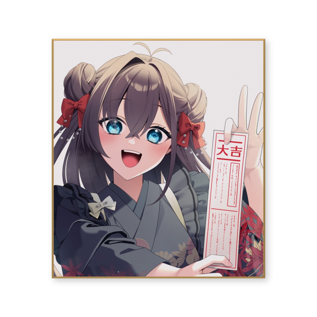 【期間限定】三栗屋ましろ - 色紙【新春2026】