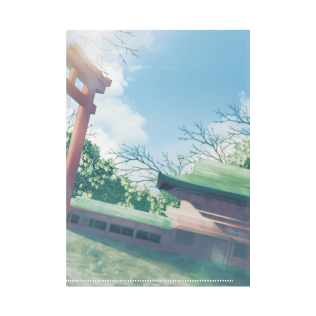 【期間限定】三栗屋ましろ - クリアファイル【新春2026】