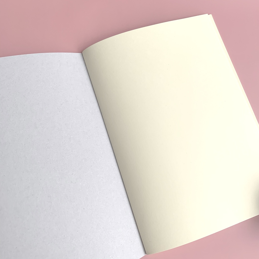 猫文字アルファベット 「Q」レトロノート