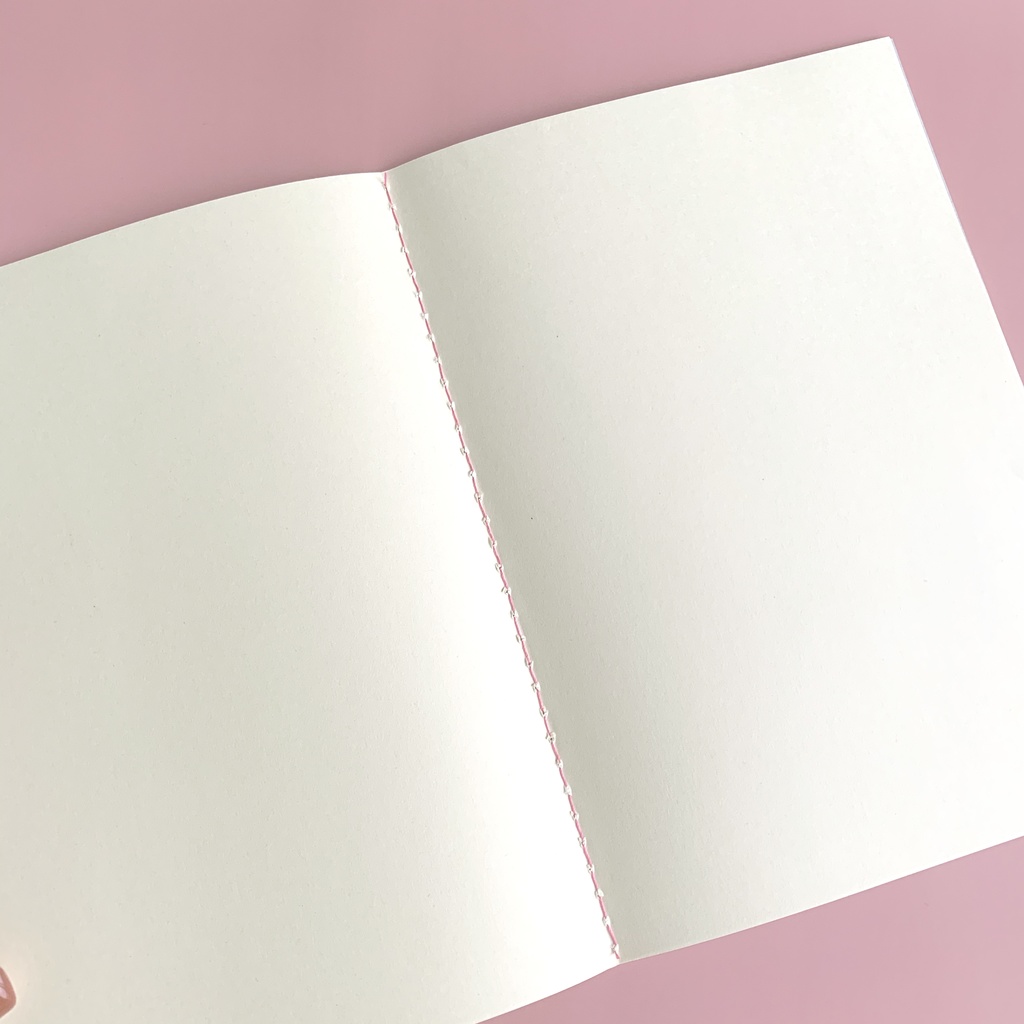 猫文字アルファベット 「Q」レトロノート