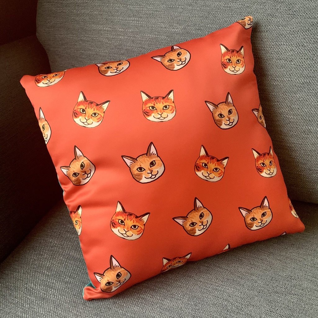 オーダー◆綿入りスクエアクッション