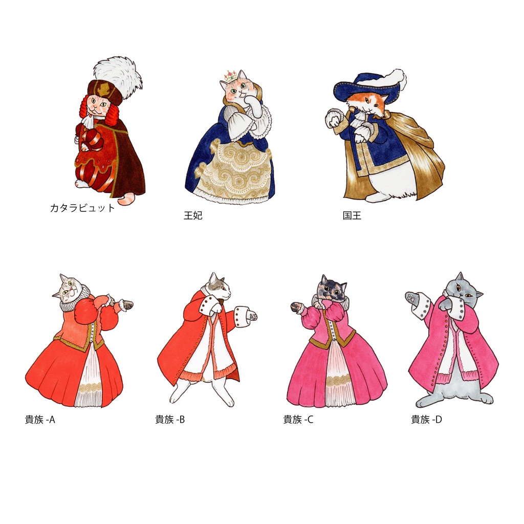 オーダー◆眠れる森の猫 アクリルフィギュア