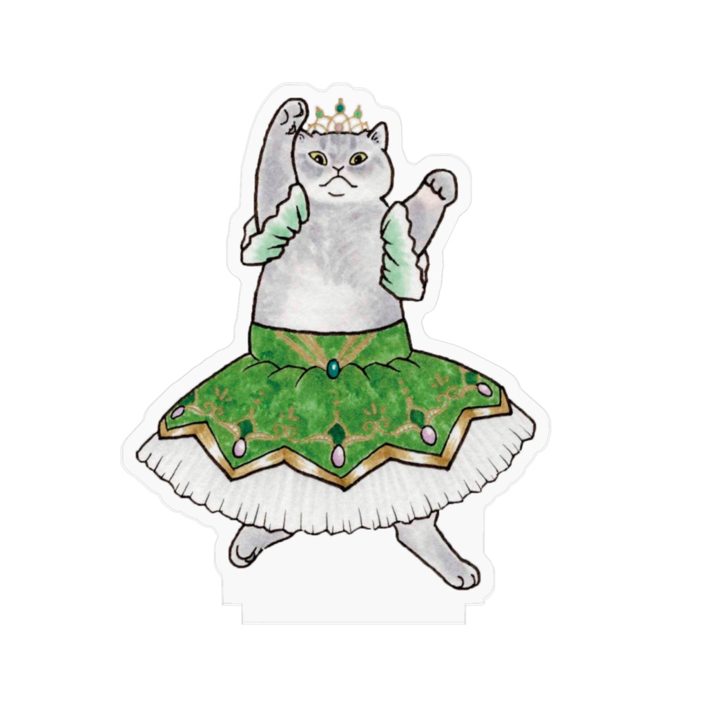 オーダー品◆りんちゃん ニャンキホーテアクリルフィギュア