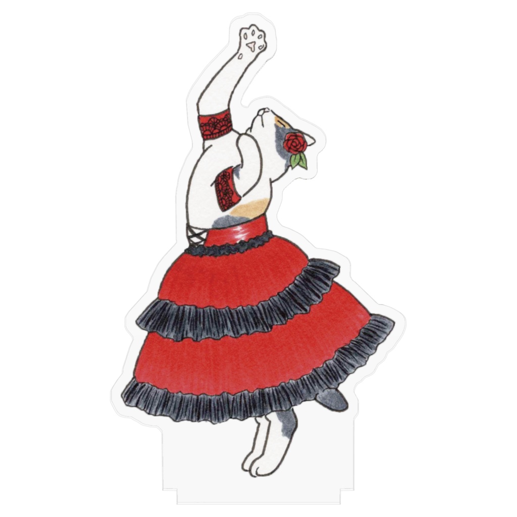 オーダー品◆キトリ ニャンキホーテアクリルフィギュア