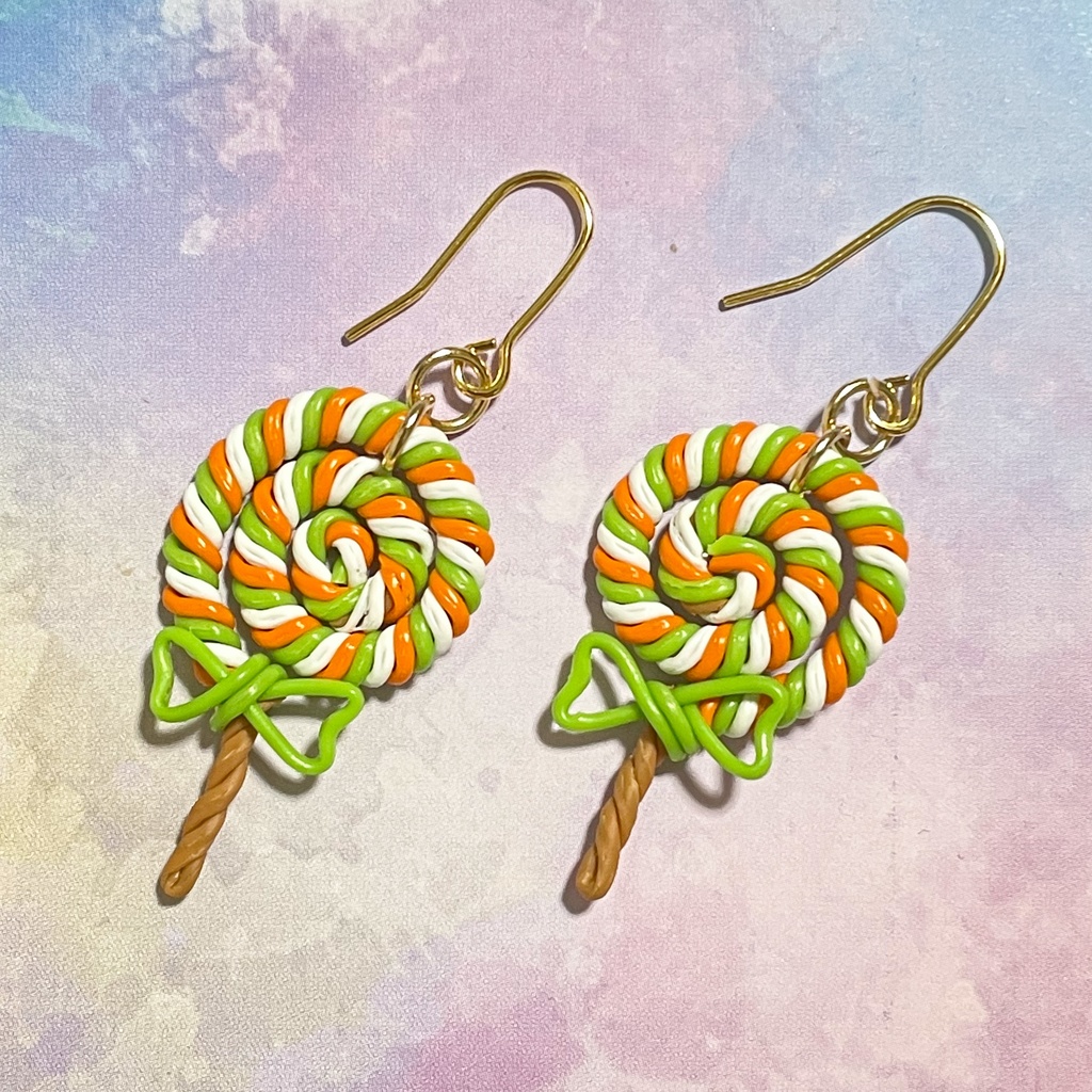 キャンディーピアス【キャロット】