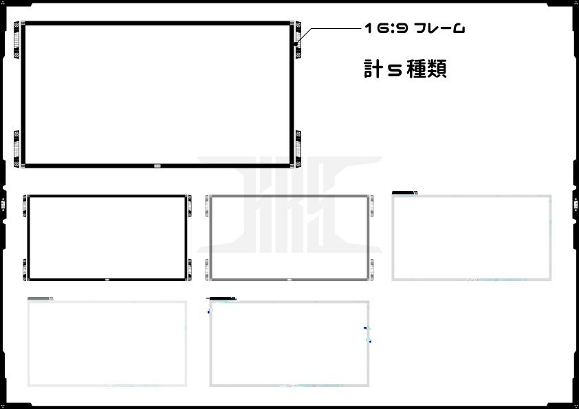 【無料あり】ココフォリアで使える Integral Cyber サイバー素材 148個