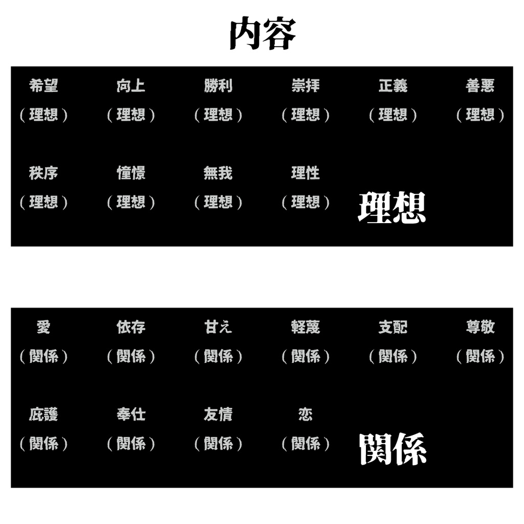 ウィンドウ風共鳴感情素材