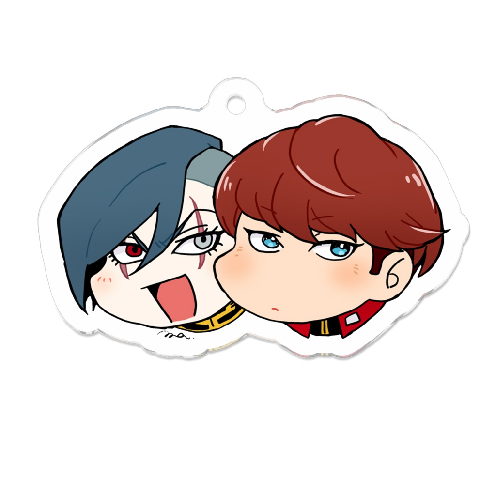 ヨナちゃんとゾルタンはいつもいっしょ アクリルキーホルダー Ma Jc Store Booth