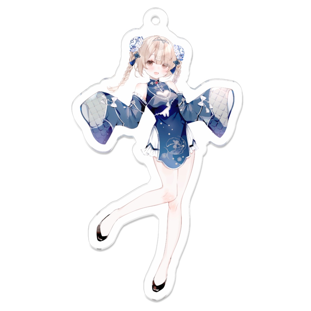 櫻庭おと アクリルキーホルダー キョンシーver.