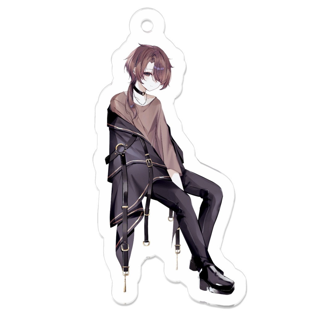 濡羽娜真　アクリルキーホルダー