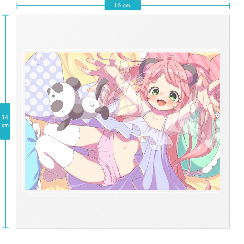 ちょろみころろ2周年ステッカー(在庫なし)