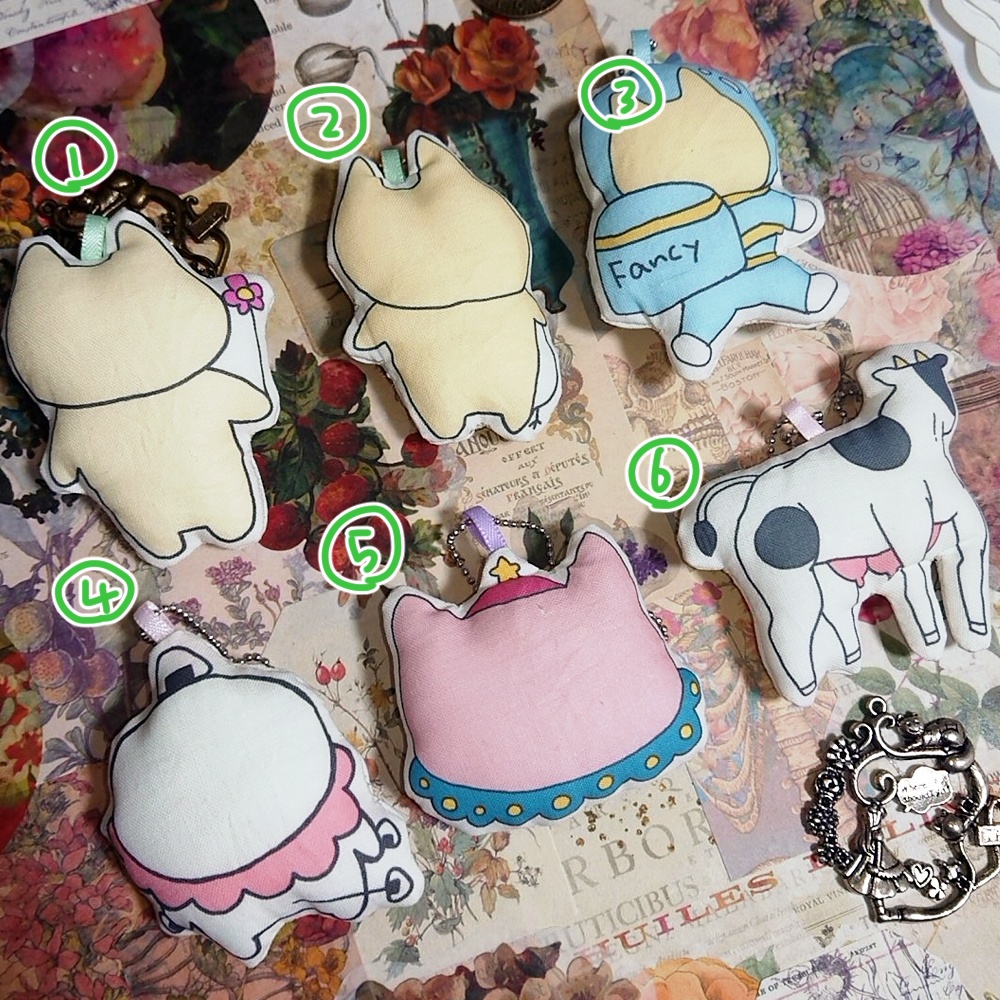 手作りマスコット(Aシリーズ)