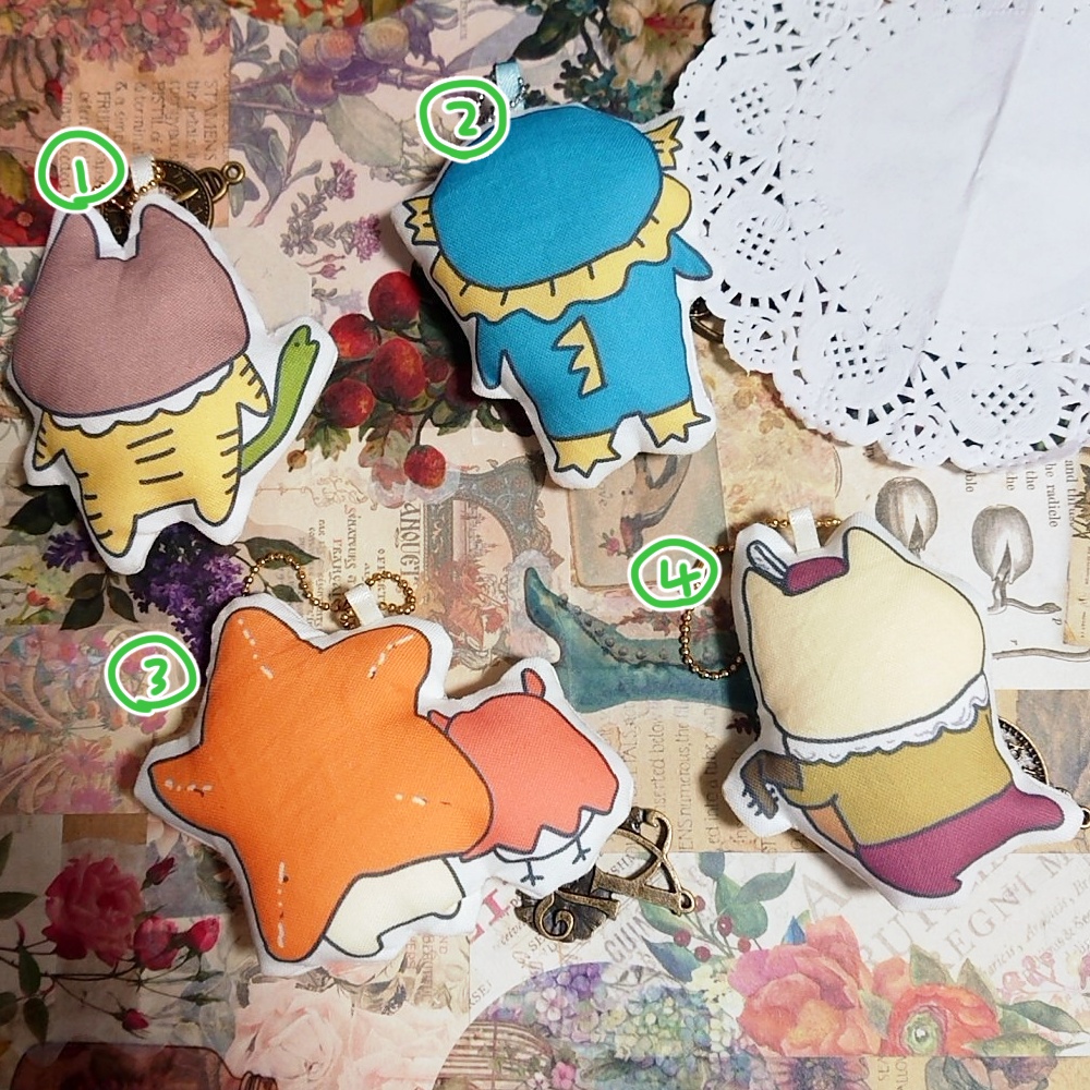 手作りマスコット(Bシリーズ)