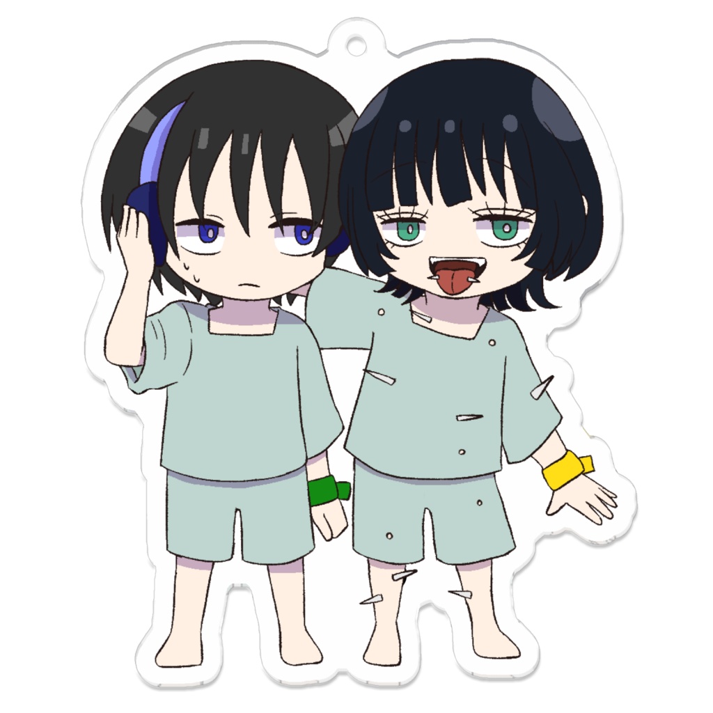 クリス&ロビンアクリルキーホルダー