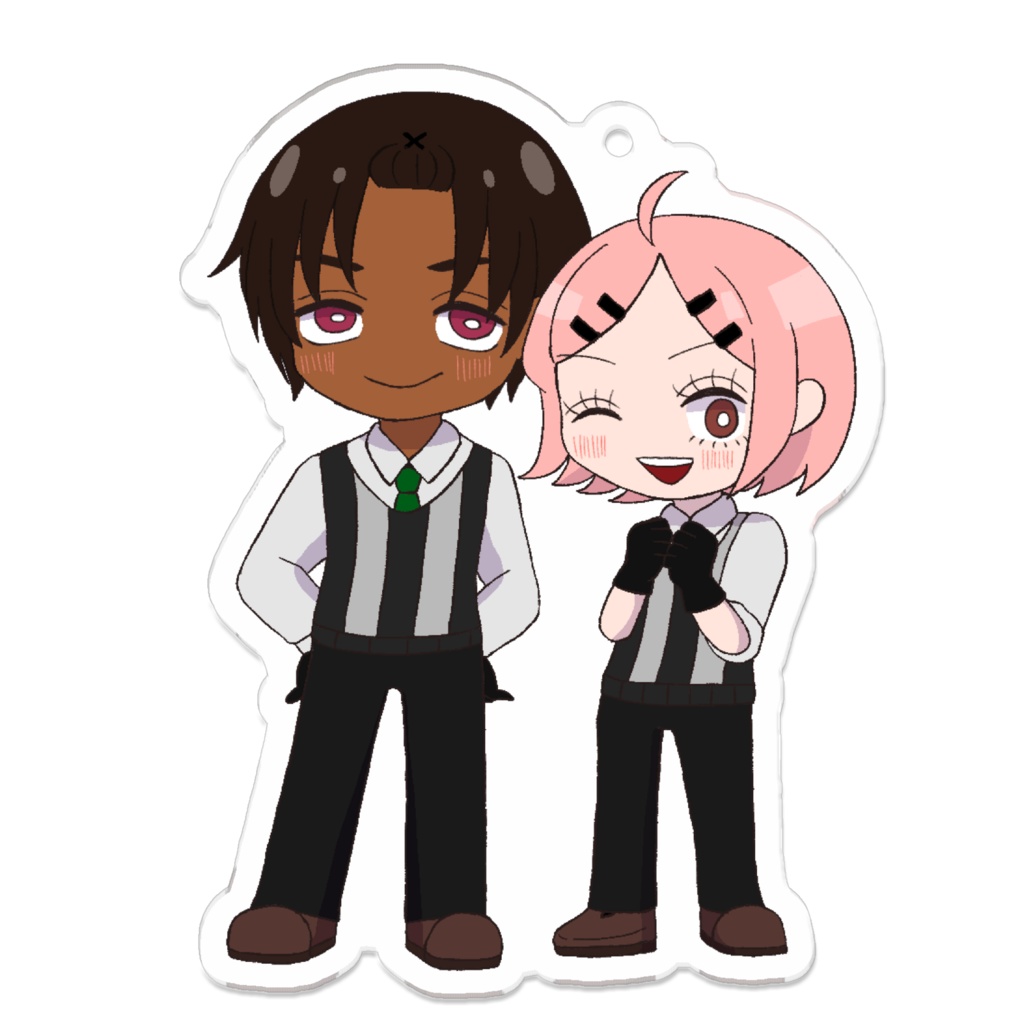 マリアローズ＆ブライアンアクリルキーホルダー