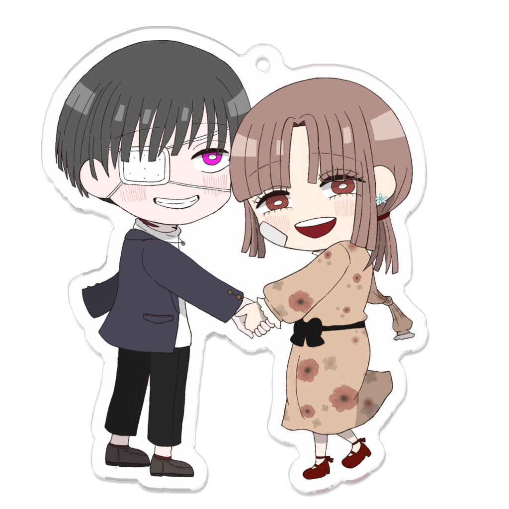 トーマス夫妻アクリルキーホルダー