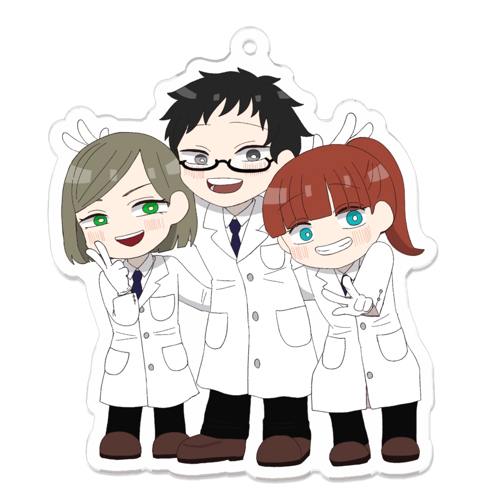 トーマスラボアクリルキーホルダー