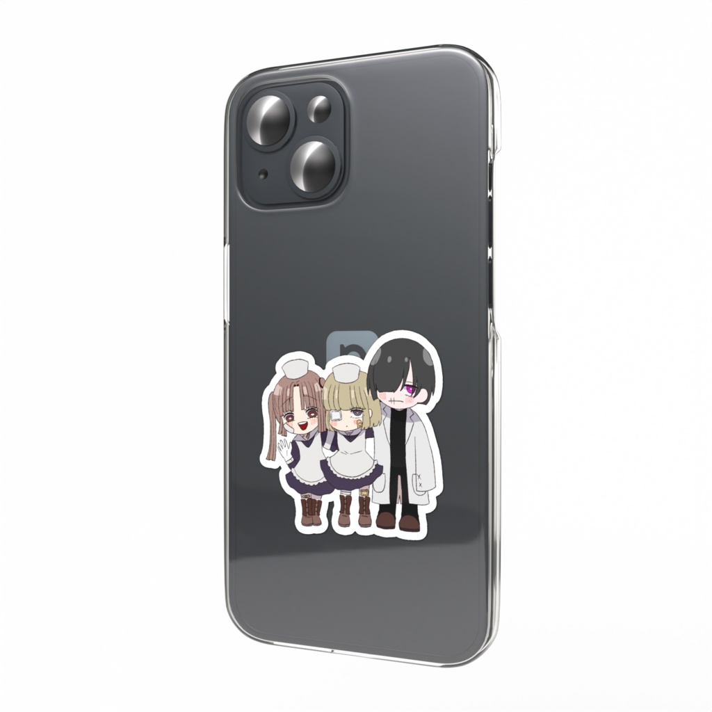 同期組スマホステッカー