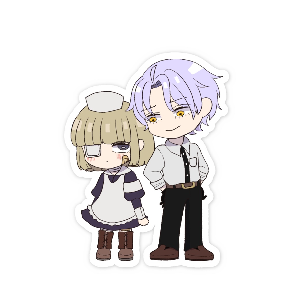 親子スマホステッカー