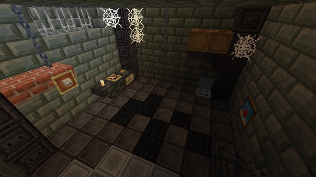 マインクラフト統合版 脱出マップ「目が覚めると」