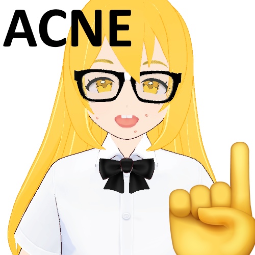 [VRoid] Acne Face Paint