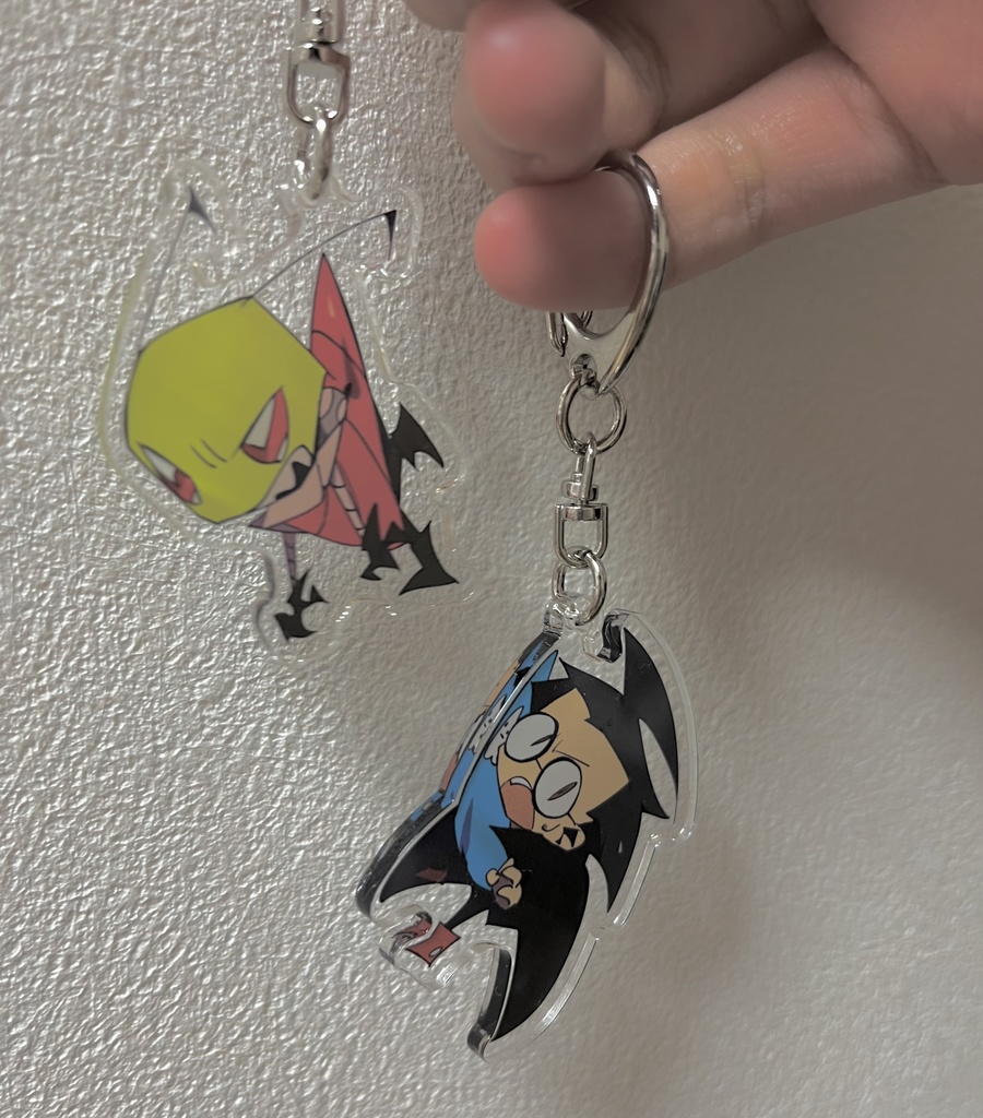 つりあげ人間アクキー