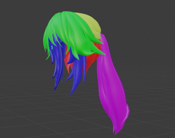 ポニーテールヘア