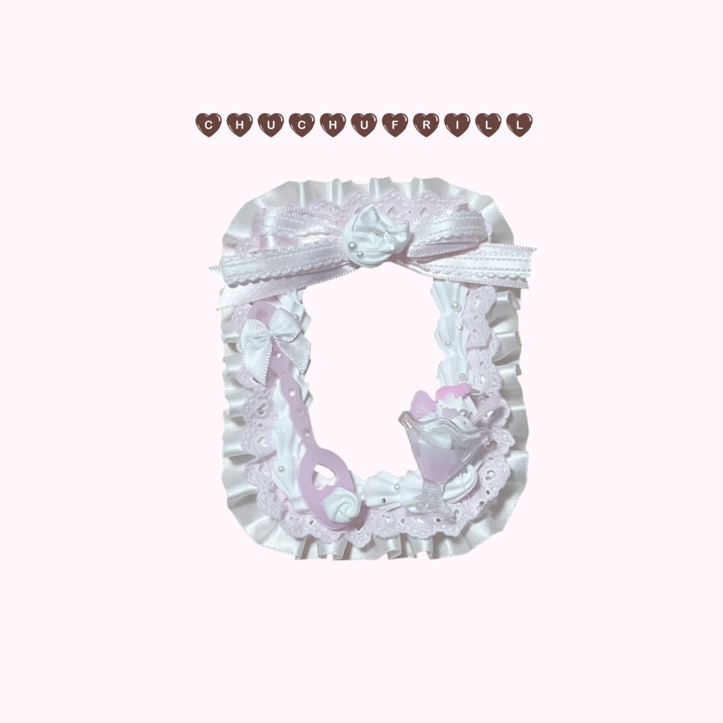 ホイップたっぷり♥ミルクパフェケース♥