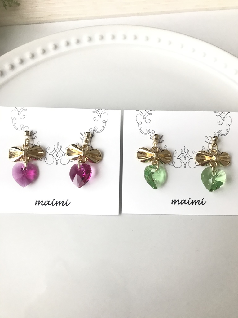 アイナナ Re:vale ハートスワロフスキーピアス/イヤリング