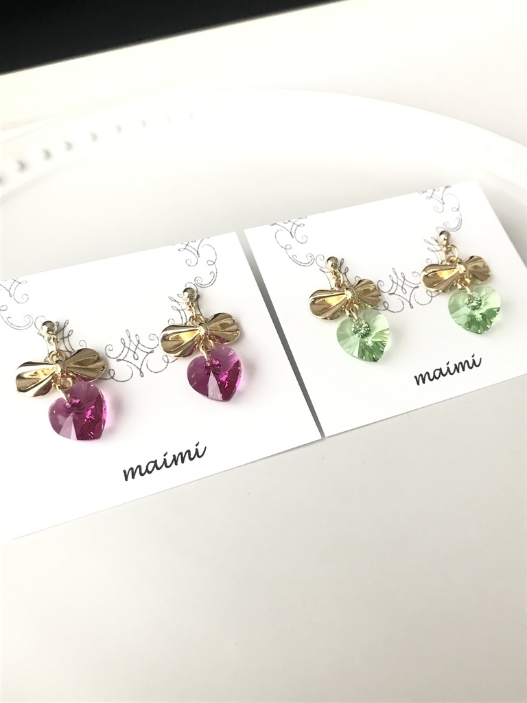 アイナナ Re:vale ハートスワロフスキーピアス/イヤリング