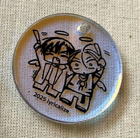 ivtlアクリルチャーム