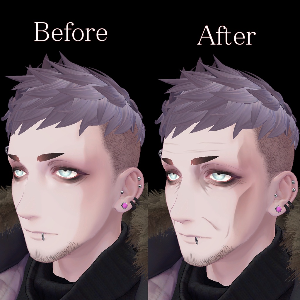 【ゼヴ専用】イケオジ化 メイクテクスチャ Zev makeup texture