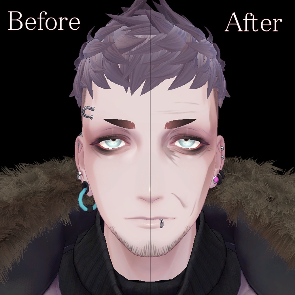 【ゼヴ専用】イケオジ化 メイクテクスチャ Zev makeup texture